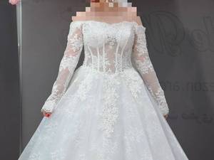 لباس عروس دانتل فرانسوی