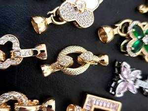 قفل طلایی دو طرفه