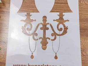 شابلون با چراغ دیواری کلاسیک در ارومیه