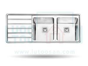 سینک ظرفشویی پرنیان کد PS 1214