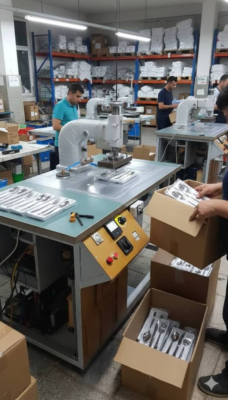 تولید دستگاه جوش صنعتی چاقو فردیس