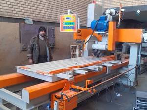 دستگاه فرز دوکله ابزار زن اتوماتیک اراک