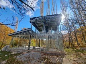 ساخت ویلای مدرن با سازه LSF در رشت