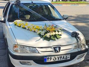 تاج گل طبیعی دو طبقه برای مراسم ختم در آمل