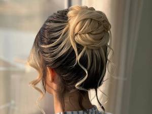 شینیون ساده و شیک اروپایی در انزلی