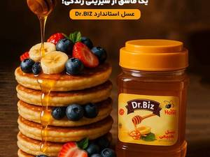 خرید عسل دکتر بیز بسته ۹۰۰ گرمی در شیراز