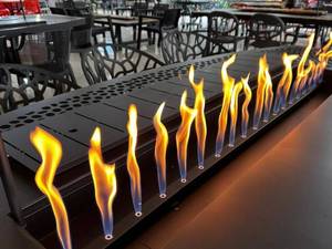 خرید میز آتشدان تمام فلز با طرح لانه زنبوری در رشت