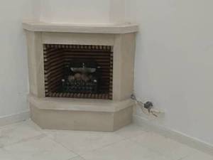 شومینه سنگی کلاسیک در رامسر