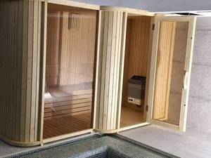 هزینه ساخت سونای خشک شیشه‌ای در کرج