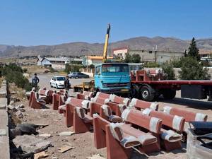 شرکت تولید کننده مبلمان شهری در گرگان