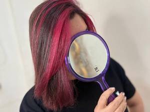 رنگ موی فانتزی برای موهای کوتاه در تهران