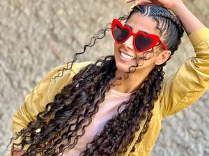 مدل بافت مو عروسکی مناسب مو فر در لاهیجان