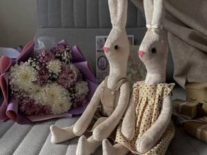 خرید و سفارش عروسک خرگوش جفتی در کرج