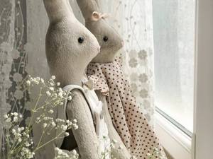 خرید و سفارش عروسک خرگوش جفتی در کرج