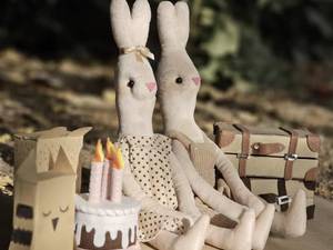 خرید و سفارش عروسک خرگوش جفتی در کرج