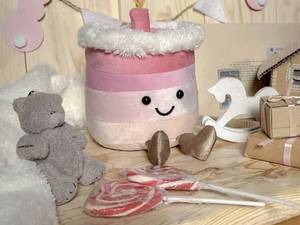 خرید آنلاین عروسک کیک توت فرنگی در ورامین