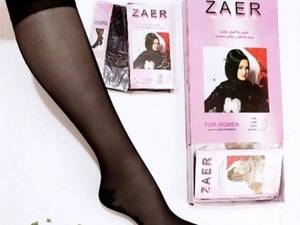 جوراب پارازین زنانه مشکی ساق بلند در شهریار