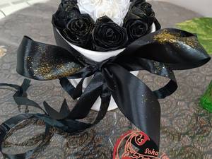 فروش گل دست‌ساز با روبان در تهران