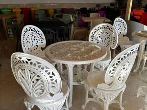 ست میز و صندلی بالکن مدل طاووسی در لاهیجان