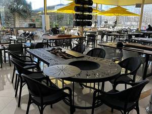 میز آتشدان دو کاره با صندلی نیروانا در کرج