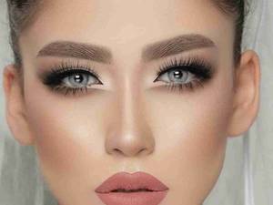 آرایش صورت عروس