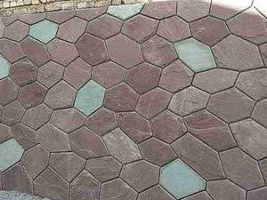 اجرای سنگ لاشه ای سنگ مختلف استاد احمدی