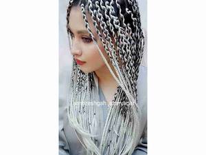 کالگیس باف با موی طبیعی زنانه