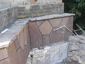ساخت ساز احمدی اجرای سنگ لاشه ای