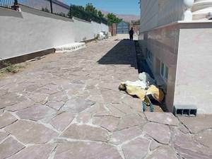 اجرای سنگ مالون