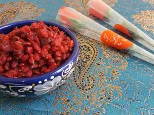 زرشک دونه پفکی
