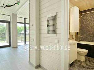 ساخت ویلای چوبی لاکچری در گیلان طرح فلت flat
