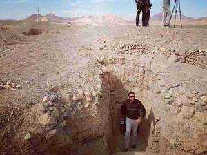 ساختمان هایی در دل زمین در بافق