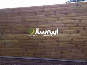 اجرای دیوار و کف پوش با چوب ترموود در تهران