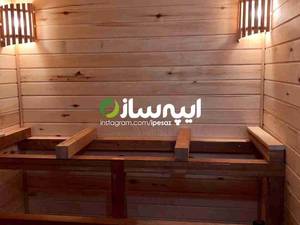 اجرای سونا خشک با چوب ترموود در تهران