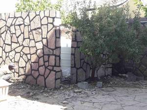 اجرای سنگ کوهی پیمانکاری احمدی سنگ لاشه