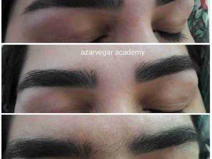 آموزش و اصلاح ابروی قرینه و فوق تخصصی