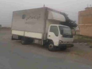حمل بار توسط خودروی اتاق دار در اصفهان