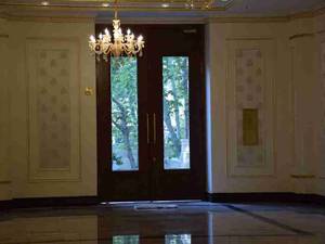 انواع درب چوبی ورودی ساختمان