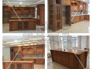 طراحی و اجرای کابینت کلاسیک آشپزخانه