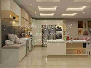 طراحی و اجرای دکوراسیون لاکچری آشپزخانه
