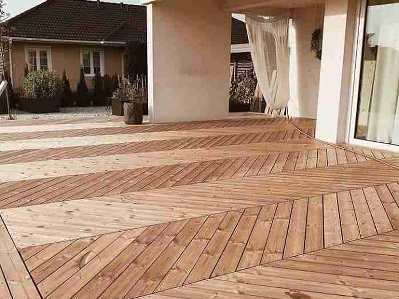 طراحی و ساخت تراس برای ساختمان