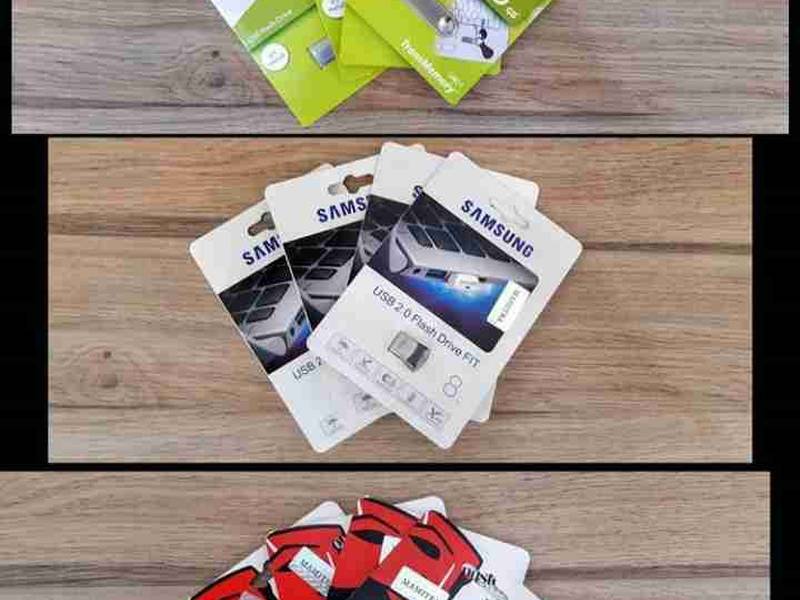 فلش مموری SAMSUNG ,TOSHIBA,KINGSTONE 8GB