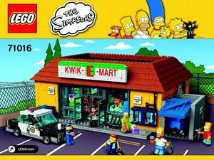 لگو کوییک مارت سیمپسون ها