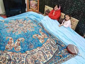 رختخواب آماده دو نفره از پارچه ترک