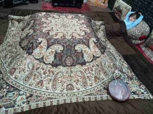 رختخواب آماده دو نفره از پارچه ترک