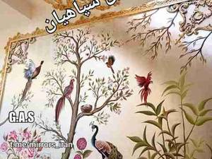 اجرای پتینه و ورق طلا