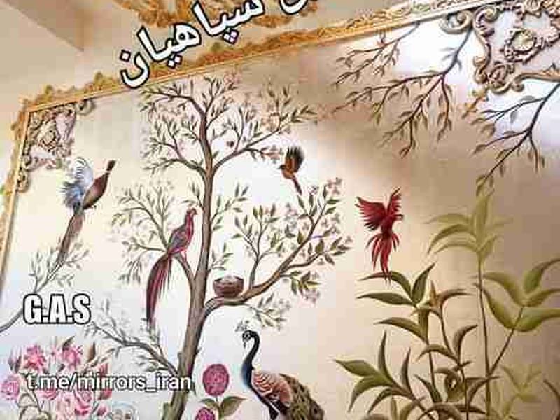 اجرای پتینه و ورق طلا