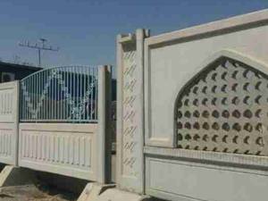 دیوار پیش ساخته از میلگرد و بتن در مشهد