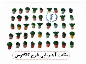 مگنت آهنربایی طرح کاکتوس