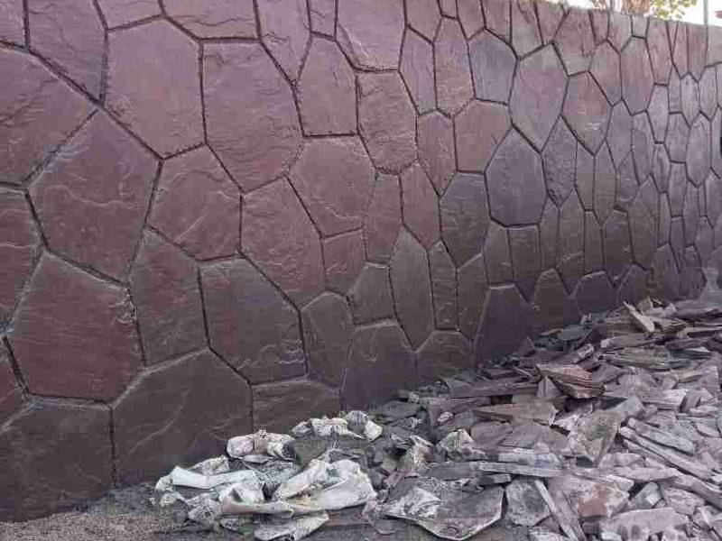 اجرای سنگ تیکه ای در دماوند